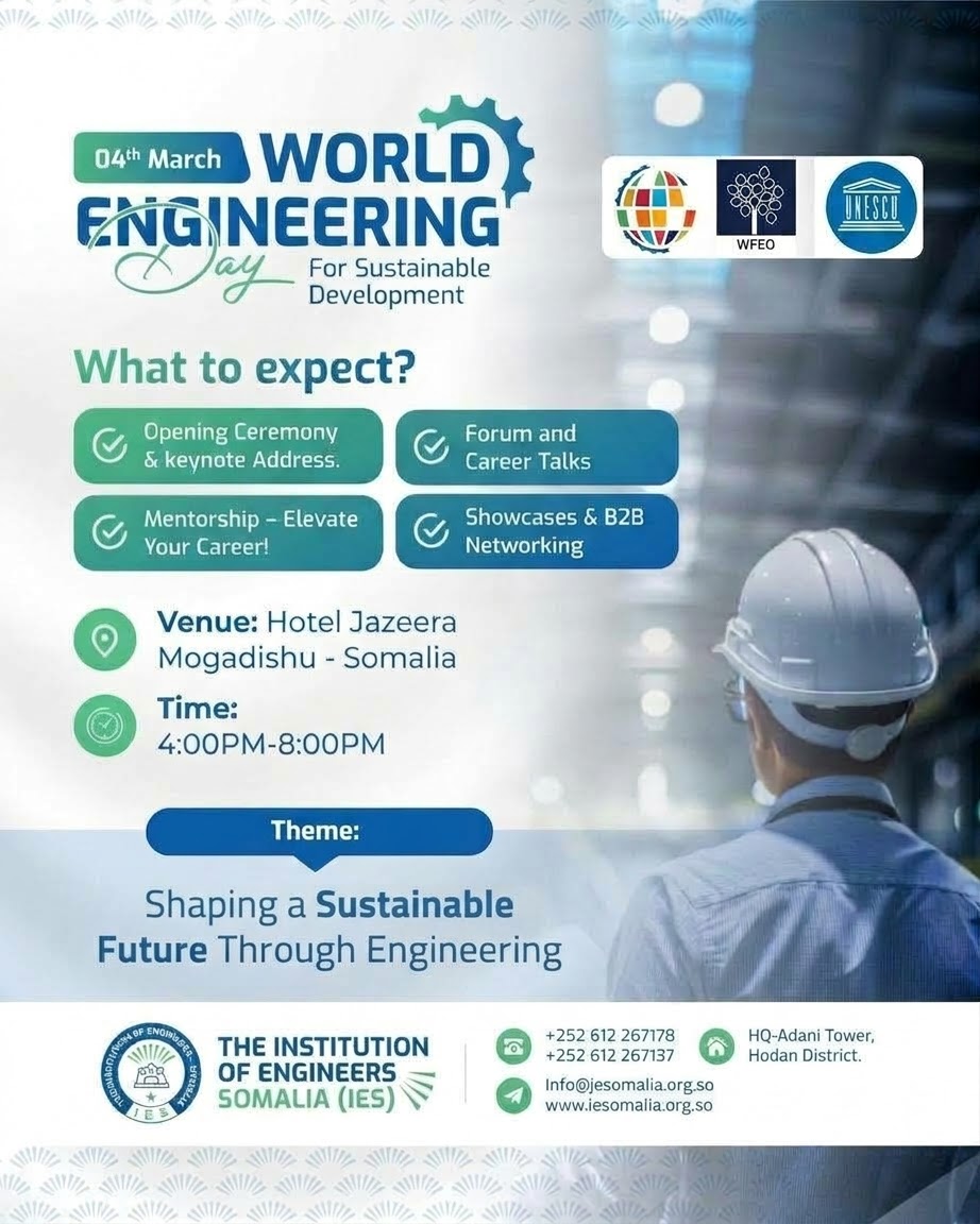 Somali’s 1st World Engineering Day (WED2025) Celebration